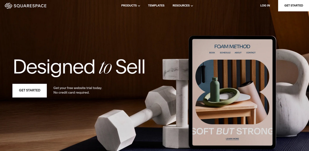 Squarespace - one of the largest ecommerce platforms in 2024
